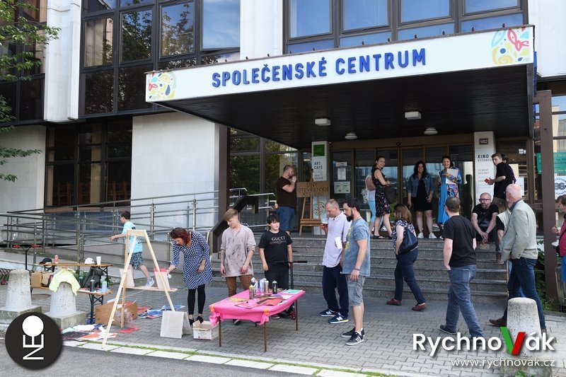 Den otevřených ateliérů - workshop Street art společenské centrum