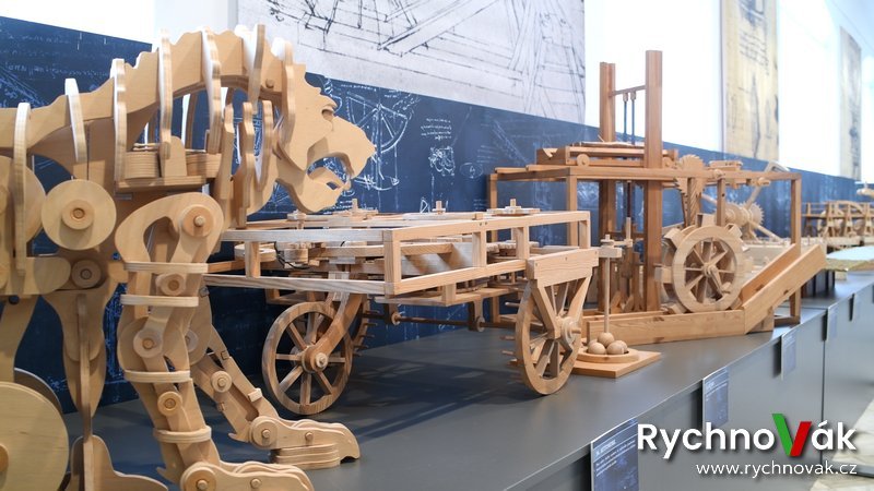 Rychnov přivítá světový unikát výstavu Leonardo Da Vinci – Legendární stroje