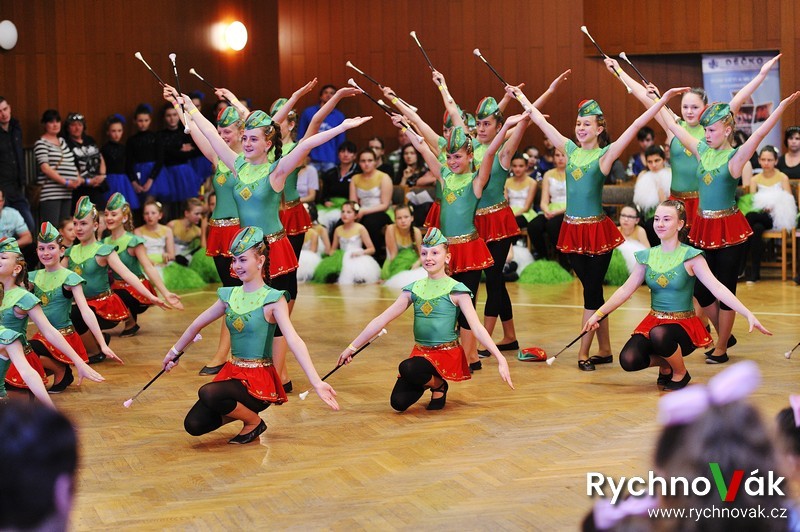 O rychnovský pohárek 2018 - mažoretky