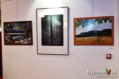 Otakar a Robin Kaločovi  vernisáž Klicperovo divadlo 2023 - id00017