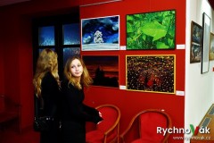 Otakar a Robin Kaločovi  vernisáž Klicperovo divadlo 2023 - id00018