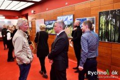 Otakar a Robin Kaločovi  vernisáž Klicperovo divadlo 2023 - id00020