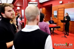 Otakar a Robin Kaločovi  vernisáž Klicperovo divadlo 2023 - id00031