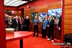 Otakar a Robin Kaločovi  vernisáž Klicperovo divadlo 2023 - id00033