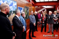 Otakar a Robin Kaločovi  vernisáž Klicperovo divadlo 2023 - id00034