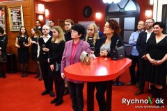 Otakar a Robin Kaločovi  vernisáž Klicperovo divadlo 2023 - id00035