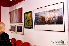 Otakar a Robin Kaločovi  vernisáž Klicperovo divadlo 2023 - id00046