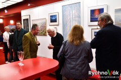 Otakar a Robin Kaločovi  vernisáž Klicperovo divadlo 2023 - id00048