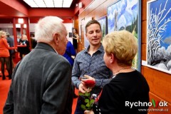 Otakar a Robin Kaločovi  vernisáž Klicperovo divadlo 2023 - id00052