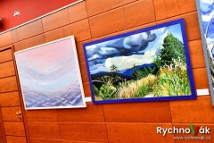 Otakar a Robin Kaločovi  vernisáž Klicperovo divadlo 2023 - id00060