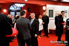 Otakar a Robin Kaločovi  vernisáž Klicperovo divadlo 2023 - id00066