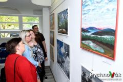 Otakar Kaloč - vernisáž  výstavy obrazů 2024 - id00028