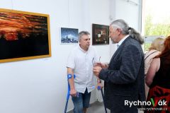 Otakar Kaloč - vernisáž  výstavy obrazů 2024 - id00038