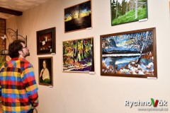 Otakar Kaloč  - vernisáž obrazů Opočno 2022 - id00004