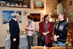 Otakar Kaloč  - vernisáž obrazů Opočno 2022 - id00007