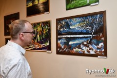 Otakar Kaloč  - vernisáž obrazů Opočno 2022 - id00029
