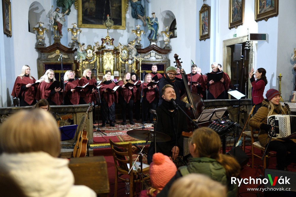 Koncert Ondřej Ruml a X-tet Rychnov nad Kněžnou ve Vamberku