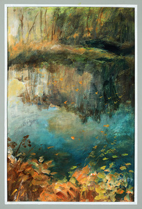 Podzim u vody - Jan Holec  - Galerie Novotný